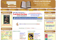 Desktop Screenshot of fokapu.hu